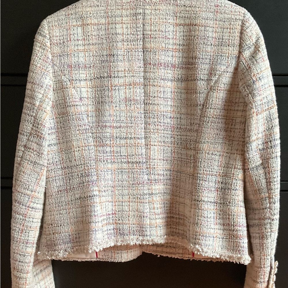 Cream Tweed Jacket - Picture 2 of 6